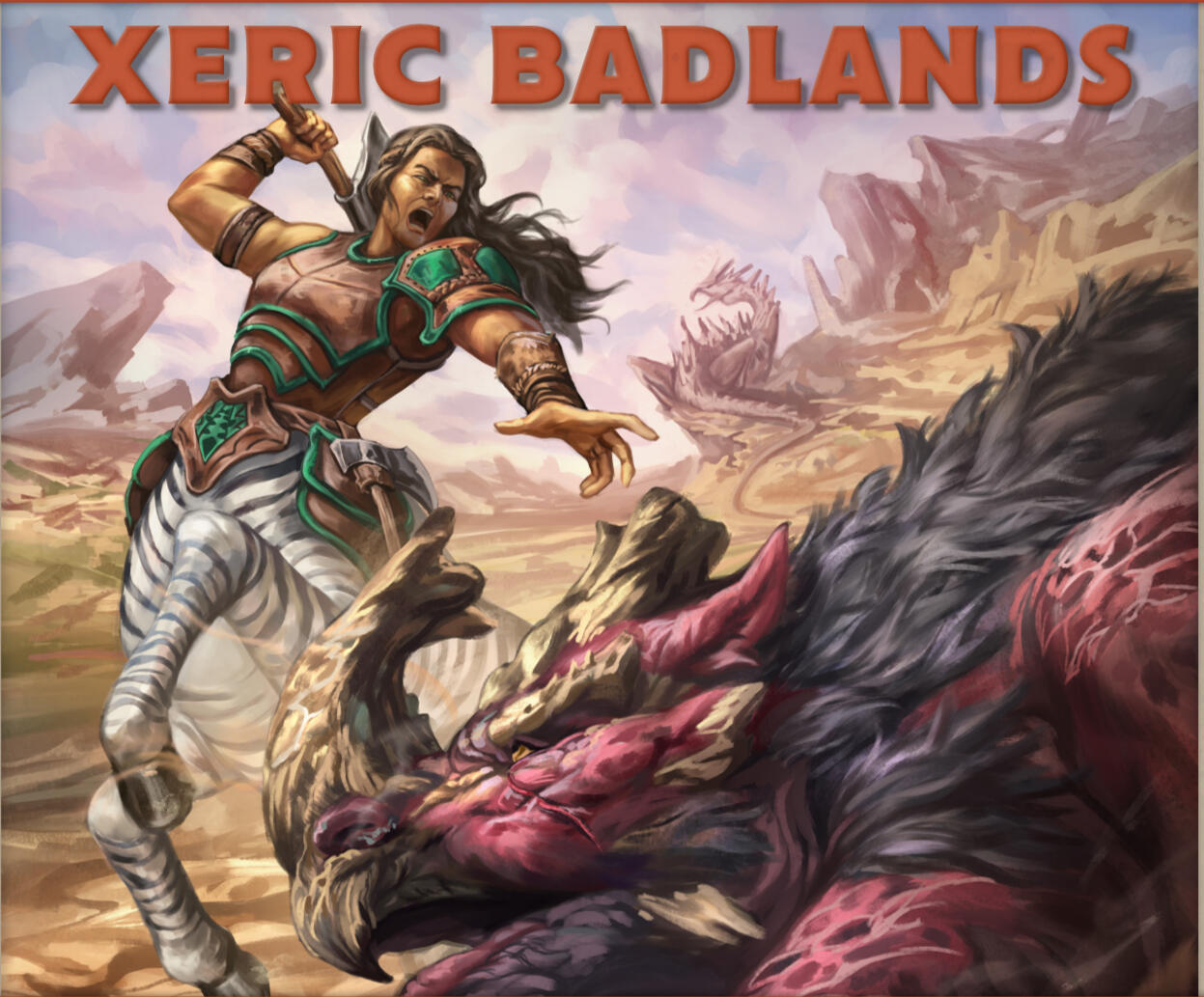 Xeric Badlands for Draw Steel